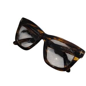 Tom Ford TF361 Celina Sunglasses Tortoise Shell Square Italy Quiet Luxury